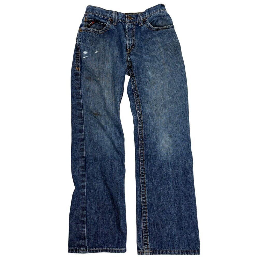 Ariat Low-Rise Bootcut Jeans Distressed Streetwear Y2K 31/34